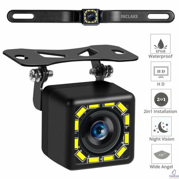 INCLAKE Vehicle Backup/Front View Camera NEW SEALED!!! - Picture 1 of 5